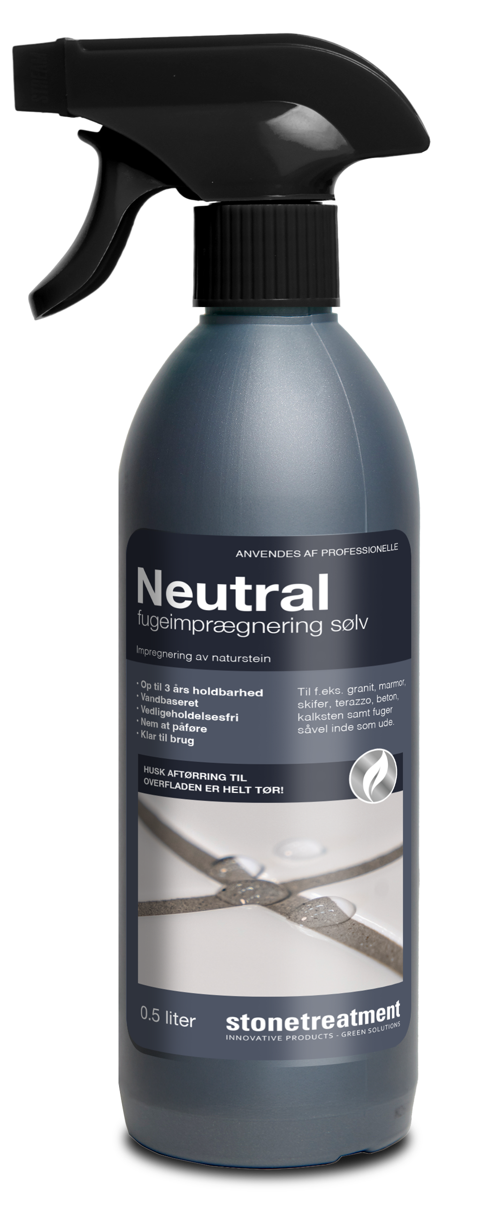 Neutral fugeimprægnering sølv (Spray)