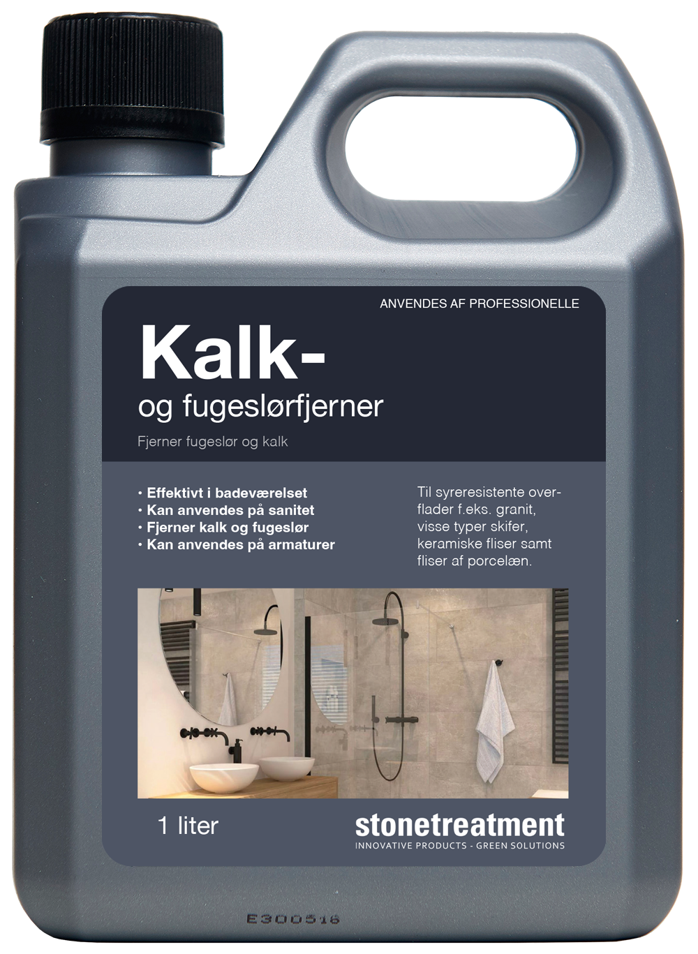 Kalk- og fugeslørfjerner