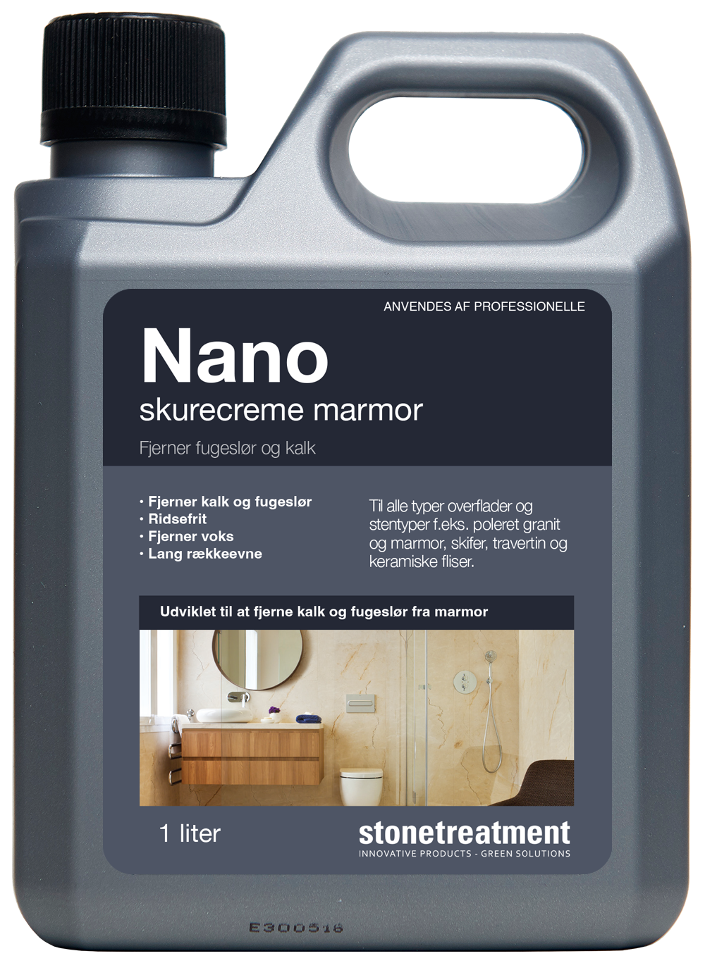 Nano skurecreme marmor