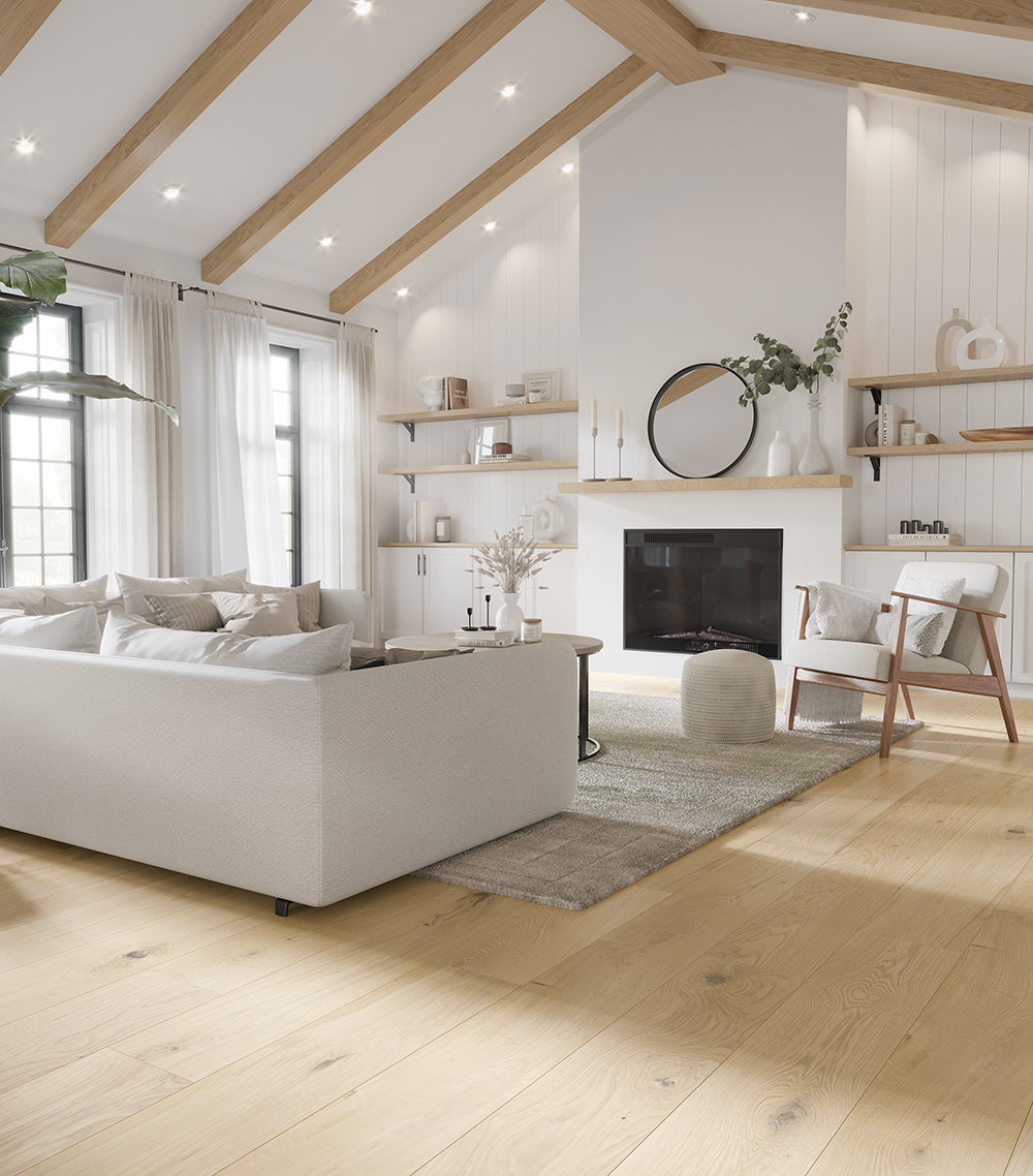 Plankegulv i eg - Serenity - Bredde 203 mm