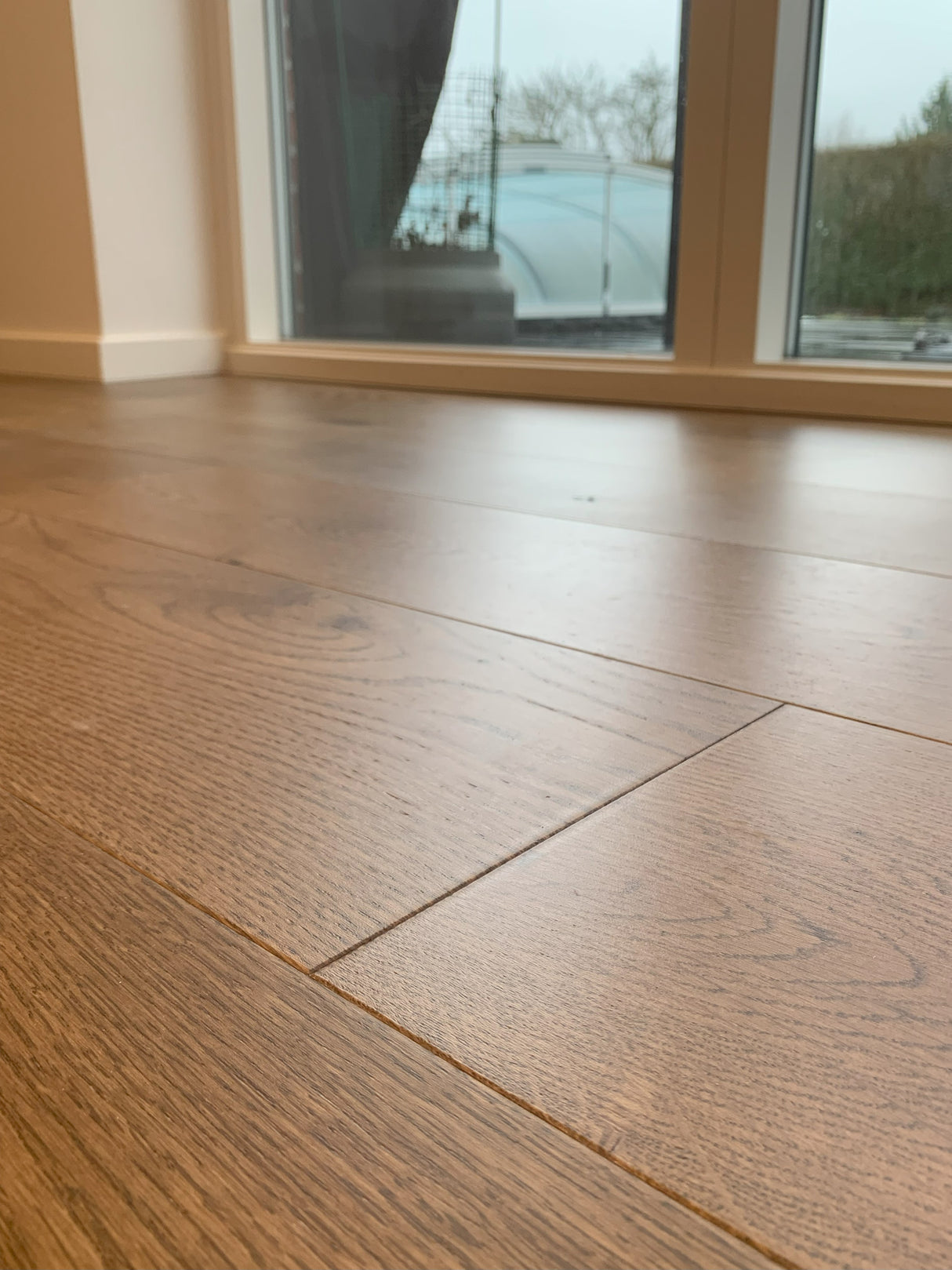 Plankegulv i eg - Cork - Bredde 203 mm